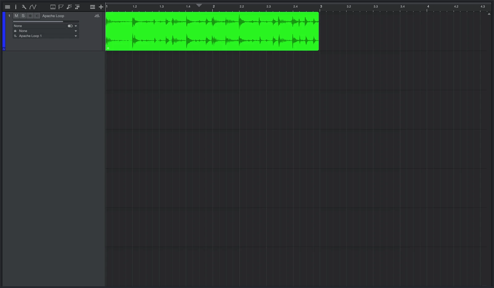 The first step of the PRISM encoding process, illustrated with a screen capture showing the original track to be encoded.